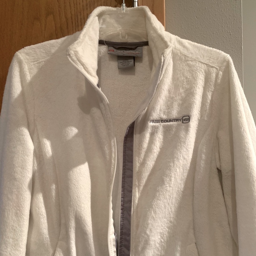 Free country extremely soft fleece jacket Sz M